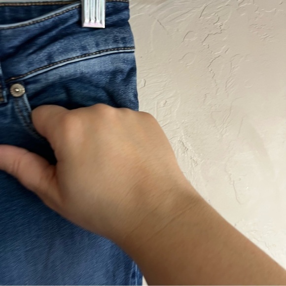 Cheap Monday High Skin Blue Blue High Rise Skinny Denim Jeans - Picture 4 of 12